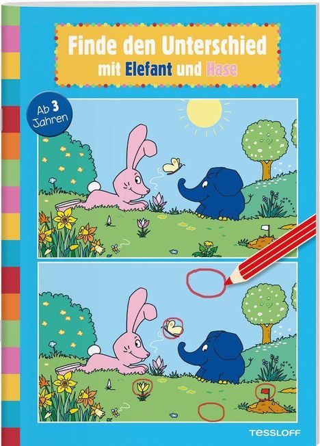 Katja Baier: Baier, K: Finde den Unterschied mit Elefant und Hase, Buch