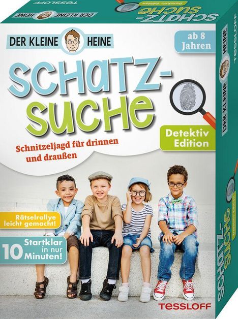 Stefan Heine: Heine, S: Der kleine Heine. Schatzsuche. Detektiv Edition. S, Spiele