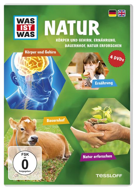 Was ist was Box 5: Natur 2, 4 DVDs