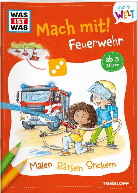 Katja Baier: WAS IST WAS Meine Welt Mach mit! Feuerwehr, Buch