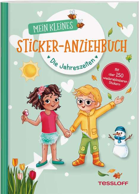 Julia Reindl: Mein kleines Sticker-Anziehbuch. Die Jahreszeiten, Buch