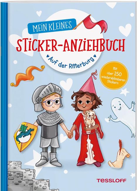 Julia Reindl: Mein kleines Sticker-Anziehbuch. Auf der Ritterburg, Buch