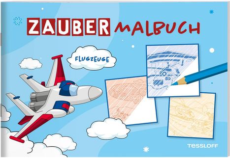 Zaubermalbuch. Flugzeuge, Buch