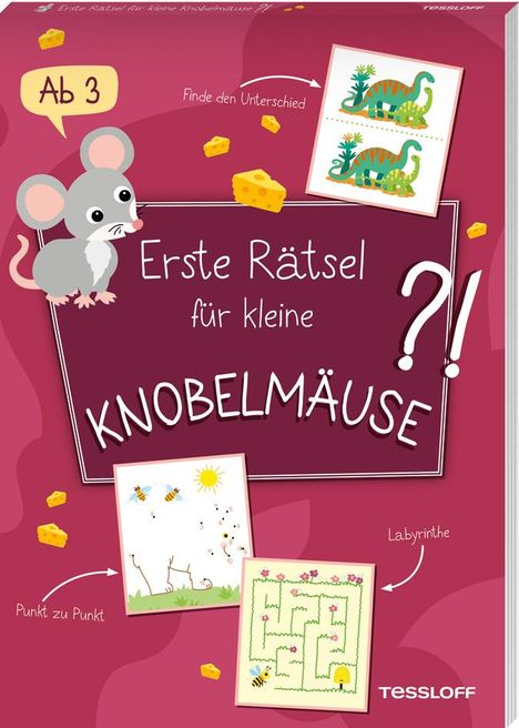 Erste Rätsel für kleine Knobelmäuse, Buch