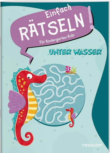 Einfach rätseln! Für Kindergarten-Kids. Unter Wasser, Buch