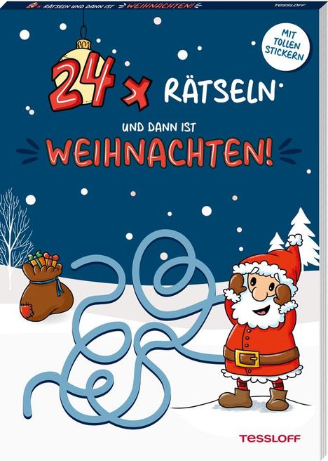 24 x rätseln und dann ist Weihnachten!, Buch