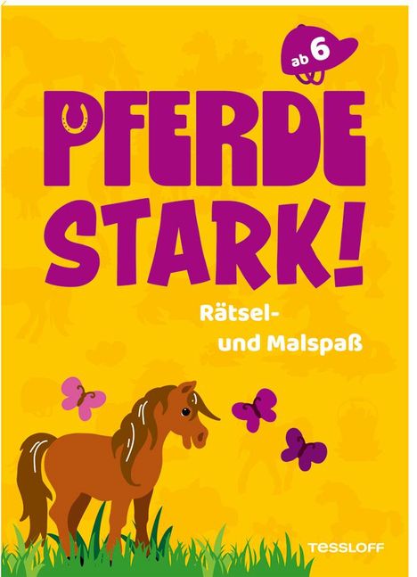 Pferdestark! Rätsel- und Malspaß, Buch