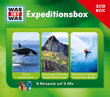3-CD-Hörspielbox "Expedition", 3 CDs