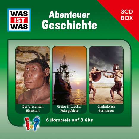 3-CD Hörspielbox Vol. 14 - Abenteuer Geschichte, 3 CDs