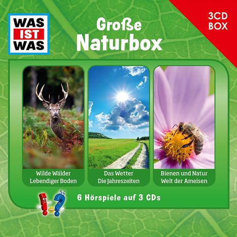 WAS IST WAS Hörspielbox Vol. 15 - Große Naturbox (3CDs), 3 CDs