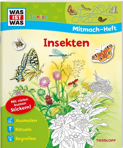 Tatjana Marti: WAS IST WAS Junior Mitmach-Heft. Insekten, Buch