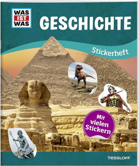 Anja Starigk: WAS IST WAS Stickerheft Geschichte, Buch
