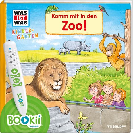 Benjamin Schreuder: BOOKii® WAS IST WAS Kindergarten Komm mit in den Zoo, Buch