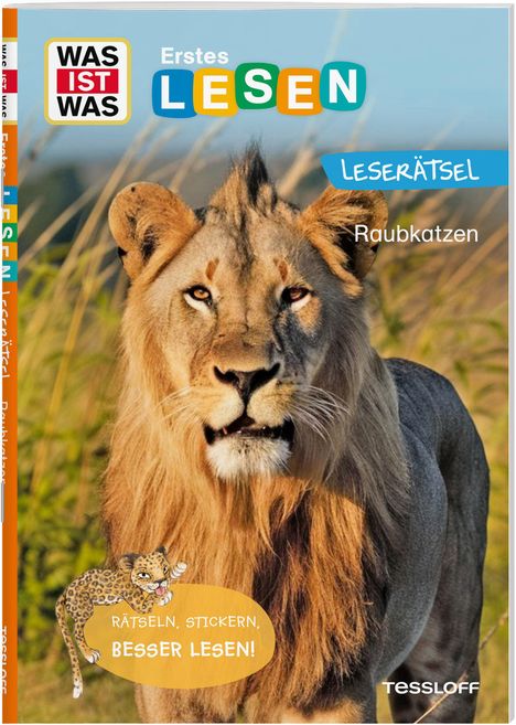 Waldtraut Grill: WAS IST WAS Erstes Lesen Leserätsel Heft 10. Raubkatzen, Buch