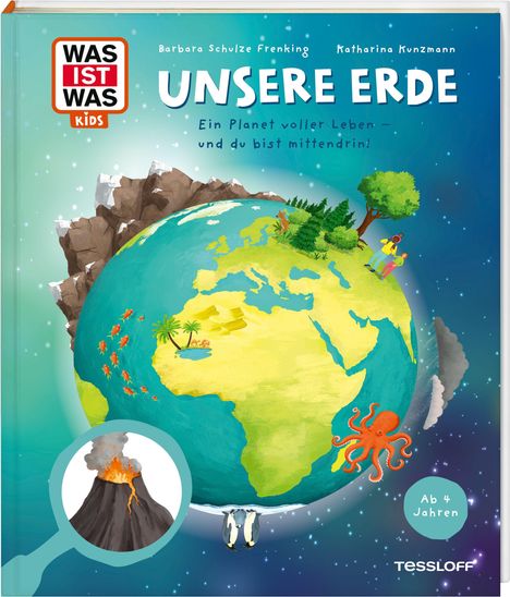 Katharina Kunzmann: WAS IST WAS Kids Unsere Erde. Ein Planet voller Leben - und du bist mittendrin!, Buch