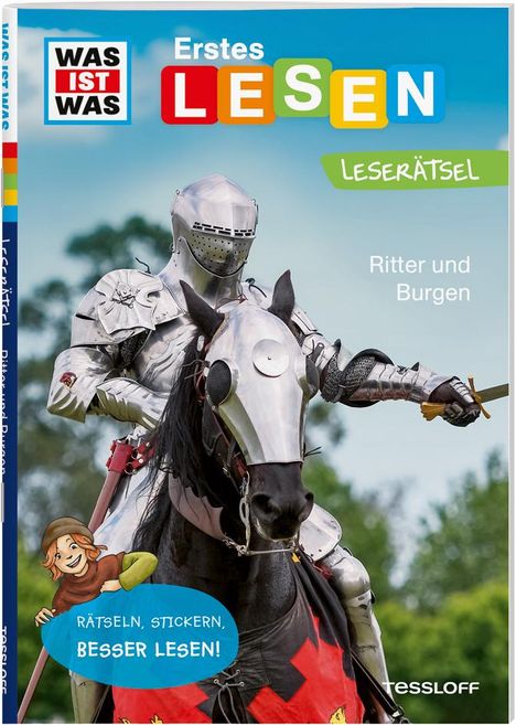Christina Braun: WAS IST WAS Erstes Lesen. Leserätsel Ritter und Burgen, Buch