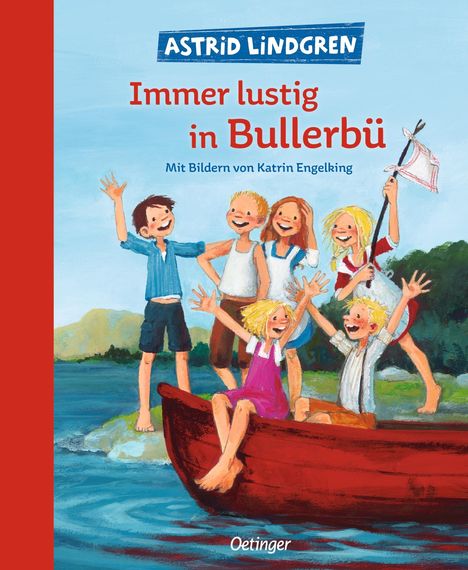 Astrid Lindgren: Immer lustig in Bullerbü, Buch