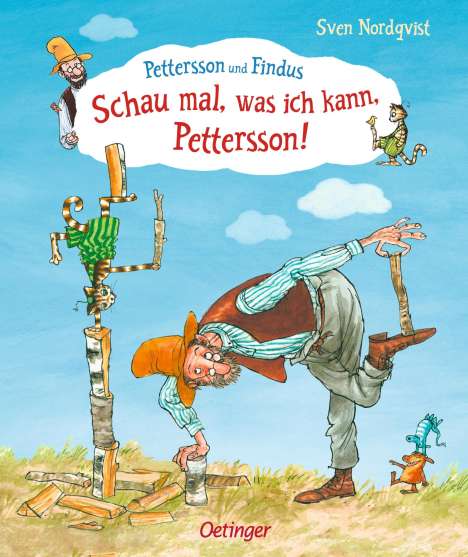Sven Nordqvist: Schau mal, was ich kann, Pettersson!, Buch