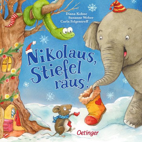Susanne Weber: Nikolaus, Stiefel raus!, Buch