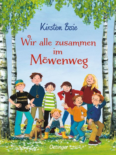 Kirsten Boie: Wir alle zusammen im Möwenweg, Buch