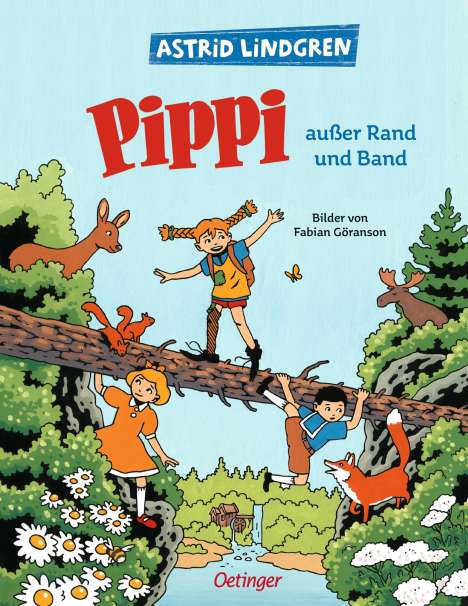 Astrid Lindgren: Pippi außer Rand und Band, Buch