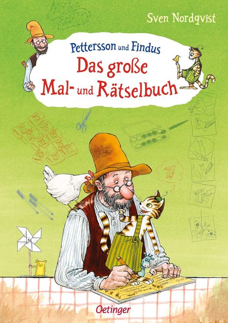 Sven Nordqvist: Becker, C: Pettersson und Findus. Das große Mal- und Rätselb, Buch