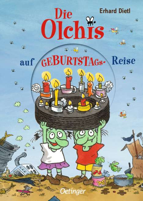 Erhard Dietl: Die Olchis auf Geburtstagsreise, Buch