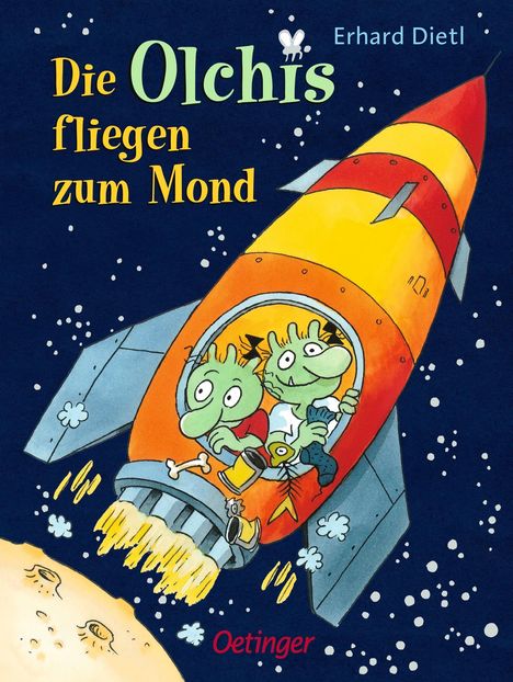 Erhard Dietl: Die Olchis fliegen zum Mond, Buch