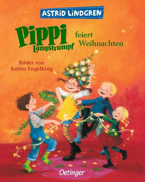 Astrid Lindgren: Pippi Langstrumpf feiert Weihnachten, Buch