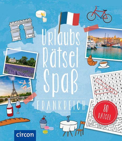 Urlaubsrätsel-Spaß Frankreich, Buch