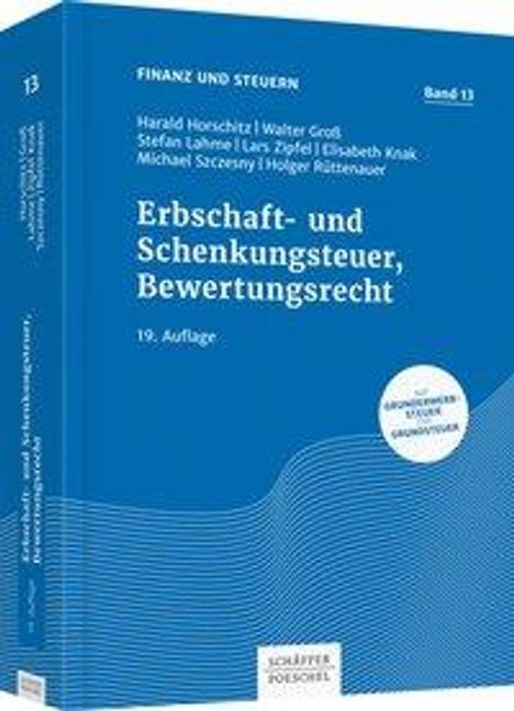 Harald Horschitz: Horschitz, H: Erbschaft- und Schenkungsteuer, Bewertungsrech, Buch