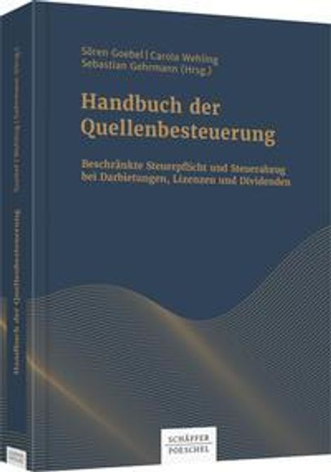 Sören Goebel: Goebel, S: Handbuch der Quellenbesteuerung, Buch