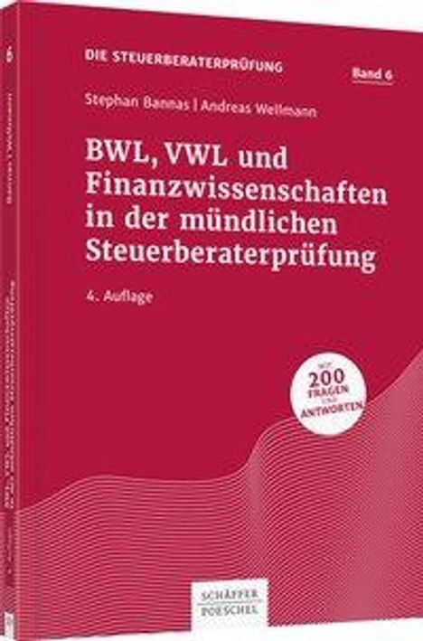 Stephan Bannas: Bannas, S: BWL/VWL/Finanzwissenschaft.mündli.Steuerb.prüf., Buch