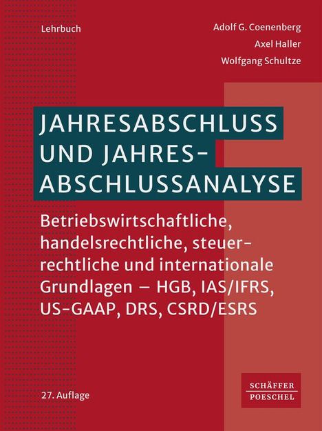 Adolf G. Coenenberg: Jahresabschluss und Jahresabschlussanalyse, Buch