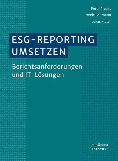 Peter Preuss: ESG-Reporting umsetzen, Buch