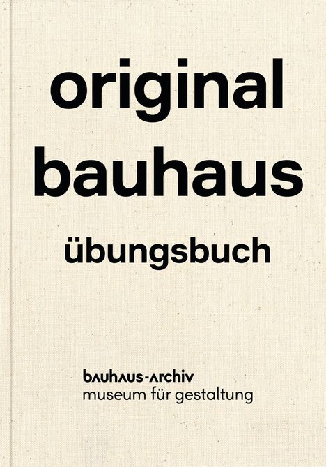 original bauhaus - dt., Buch