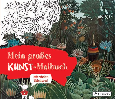 Annette Roeder: Roeder, A: Mein großes Kunst-Malbuch, Buch