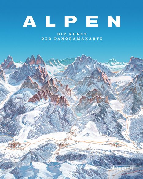 Tom Dauer: Dauer, T: Alpen. Die Kunst der Panoramakarte, Buch