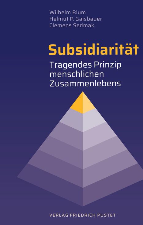 Wilhelm Blum: Blum, W: Subsidiarität, Buch