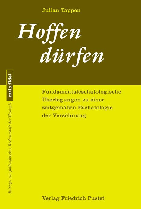 Julian Tappen: Hoffen dürfen, Buch