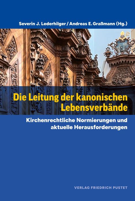 Die Leitung der kanonischen Lebensverbände, Buch