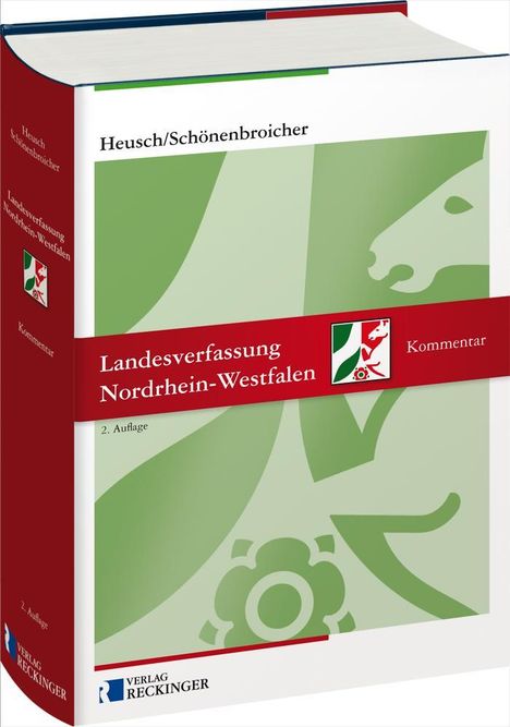 Andreas Heusch: Landesverfassung Nordrhein-Westfalen, Buch
