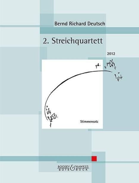 Deutsch, B: 2. Streichquartett, Buch