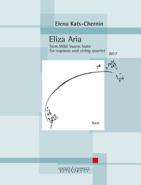 Eliza Aria Sopran und Streichquartett. Partitur., Buch