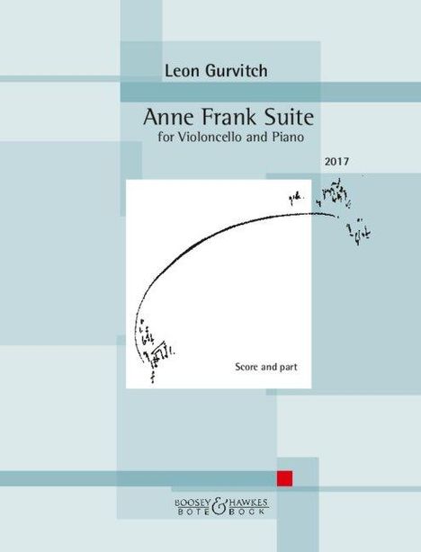 Anne Frank Suite. Violoncello und Klavier, Buch
