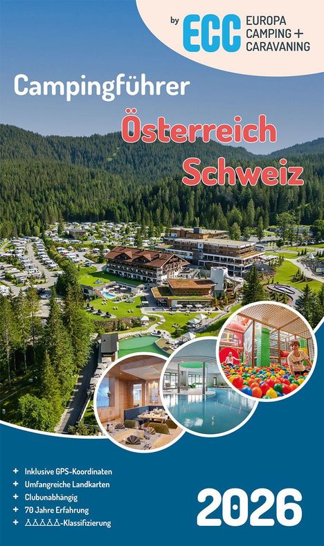 ECC Campingführer Österreich / Schweiz 2026, Buch