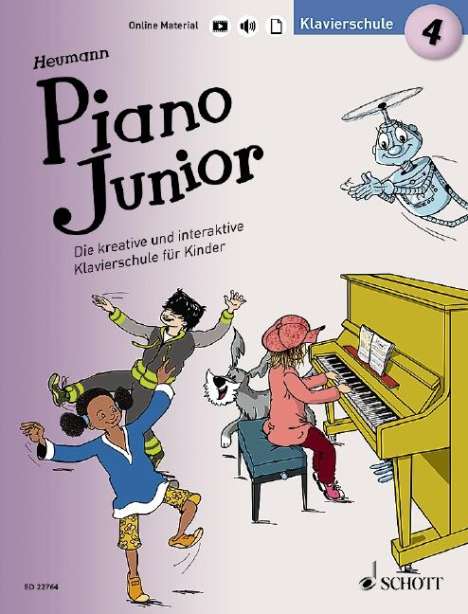 Hans-Günter Heumann: Piano Junior: Klavierschule 4, Buch