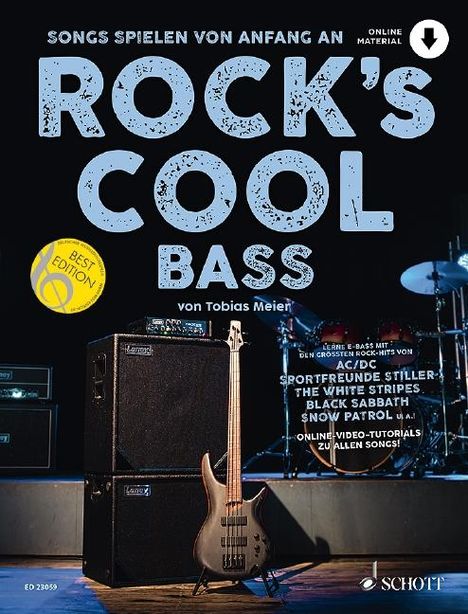 Tobias Meier: Rock's Cool BASS, Buch