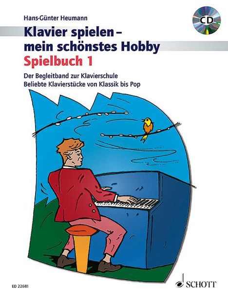 Hans-Günter Heumann: Spielbuch 1. Klavier. Lehrbuch mit CD, Buch
