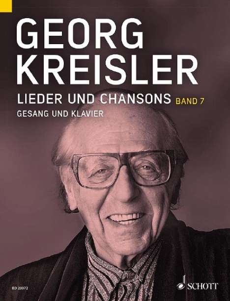 Kreisler, G: Lieder und Chansons, Buch